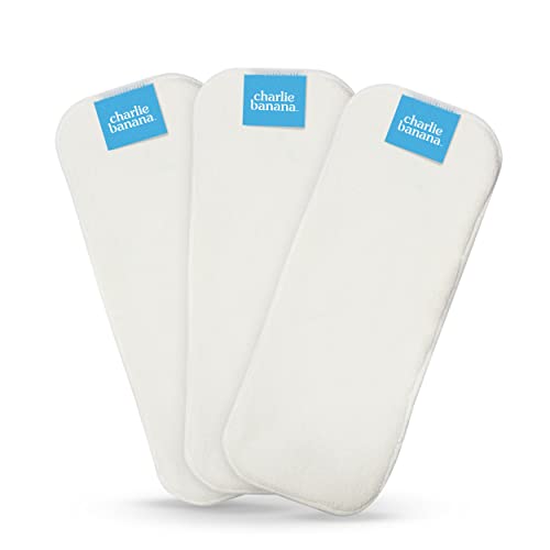 Waschbare Fleece-Einlagen für Stoffwindeln, Einheitsgröße, 3er Pack